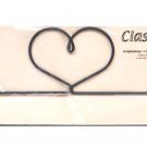 Classic Motifs Heart 16 Inch Split Bottom Craft Holder