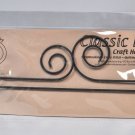 Classic Motifs 12 Inch Double Scroll Header