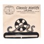 Classic Motifs Life Preserver 6 Inch Charcoal Split Bottom Craft Holder