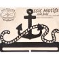 Classic Motifs Anchor 8 Inch Copper Split Bottom Craft Holder