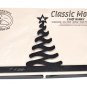 Classic Motifs Modern Christmas Tree 12 Inch Charcoal Split Bottom Craft Holder