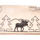 Classic Motifs Moose 16 Inch Fabric Holder With Dowel Classic Motifs Moose 16 Inch Fabric Holder With Dowel