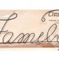 Classic Motifs Family 16 Inch Fabric Holder With Dowel