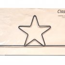 Classic Motifs Star 20 Inch Split Bottom Craft Holder