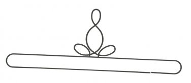 Classic Motifs Heirloom 24 Inch Split Bottom Craft Holder
