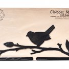 Classic Motifs Bird On Branch 14.5 Inch Split Bottom Craft Holder