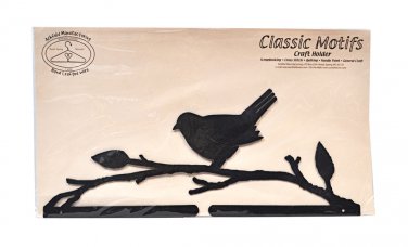 Classic Motifs Bird On Branch 14.5 Inch Split Bottom Craft Holder