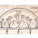 Classic Motifs Flower Garden 22 Inch Accessory Holder
