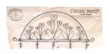 Classic Motifs Flower Garden 22 Inch Accessory Holder