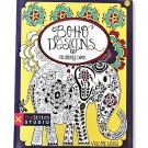 Boho Designs Coloring Book