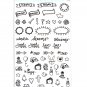 ADORNit Good Times Clear Sticker