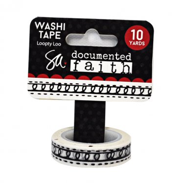 ADORNit Documented Faith Loopty Loo Washi Tape