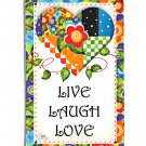 Live, Laugh and Love Magnet