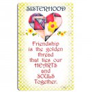 Jody Houghton Magnets 2.25x 3.5 Friendship Golden