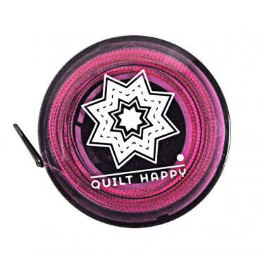 Quilt Happy Tape Measure Purple