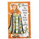 Stitch by Stitch Faith Magnet