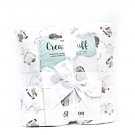 Shannon Fabrics Patty-cakes Swaddle Cream Puff Gift Set Kit