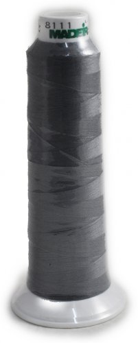 Madeira Poly Steel Grey 2000YD Serger Thread   91288111