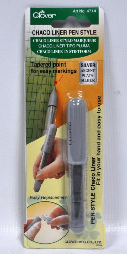 Clover Pen Style Chaco Liner Silver 4714