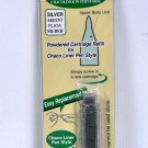 Clover Chaco Liner Pen Chalk Refill Silver