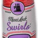 Maxi Lock Swirls Watermelon Sorbet Serger Thread  53-M52