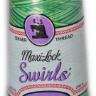 Maxi Lock Swirls Mint Julep Serger Thread  53-M54