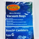 Bosch Type G Canister Vacuum Cleaner Bags 02-2400-09