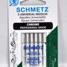 Schmetz Chrome Universal Needle 5 ct, Size 70/10