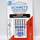 Schmetz Chrome Universal Needle 5 ct, Size 80/12 Schmetz Chrome Universal Needle 5 ct, Size 80/12