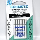 Schmetz Chrome Universal Needle 5 ct, Size 60/8