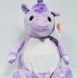 EB Embroider Violette Unicorn 16 Inch Embroidery Stuffed Animal