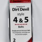 Generic Dirt Devil Style 4 and 5 Vacuum Belts 2 Pack