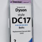 Generic Dyson Style DC17 Vacuum Belts 2 Pack