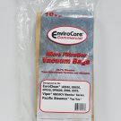Envirocare Euroclean 2 Ply Paper Micro Filtration Vacuum Bags 10 Pack