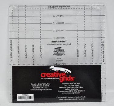 Creative Grids Turbo 4-Patch Quilting Template
