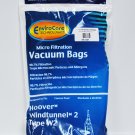 Hoover W2 Windtunnel Vacuum Cleaner Bags H-401010W2