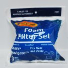 Envirocare Shark Navigator Foam Filter Set F657