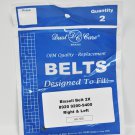 Dust Care Bissell 8920 9200-9400 Replacement Belts Dust Care Bissell 8920 9200-9400 Replacement Belts