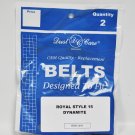 Dust Care Royal Style 15 Dynamite Replacement Vacuum Belts