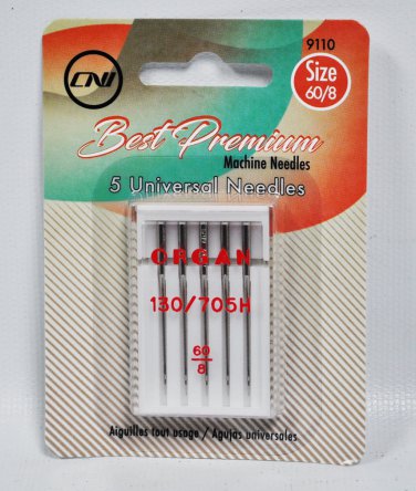 Clover Needlecraft Universal Needles Size 60/8