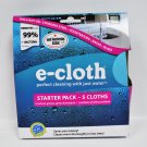 e-cloth Starter Pack Cleaning Kit 5 Colors e-cloth Starter Pack Cleaning Kit 5 Colors