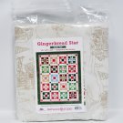 Gingerbread Star Quilt Kit