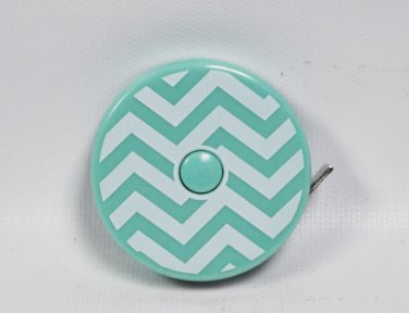 Mint Chevron 60 Inch Tape Measure