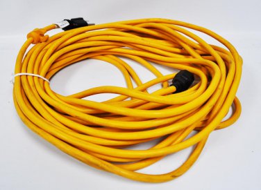 Oreck UPRO14T and UPRO18 50 Foot Yellow 3 Prong Vacuum Cord 03-0026-200