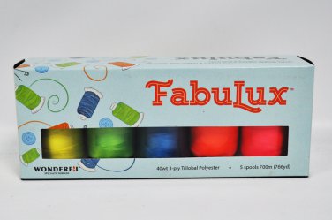 Fabulux Neons Color Set of 5 Thread
