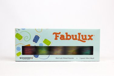 Fabulux Tropical Color Set of 5 Thread
