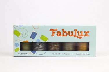 Fabulux Neutrals Color Set of 5 Thread