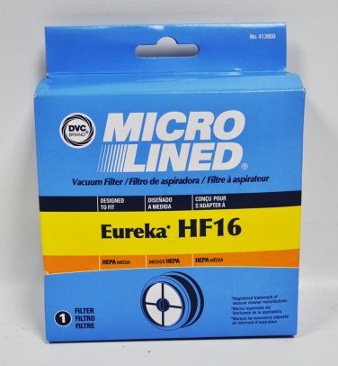 DVC Micro Lined Eureka HF16 HEPA Filter