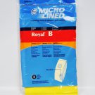 DVC Royal Dirt Devil B Microlined Paper Vacuum Bags 3 Pack