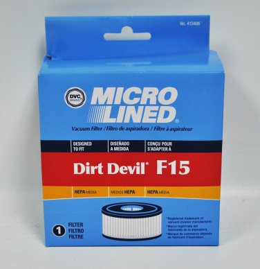 DVC Micro Lined Royal Dirt Devil F 15 HEPA Filter